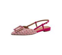 Tamaris décolleté slingback da donna con tacco a blocco rosa 36 EU