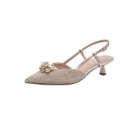 Tamaris décolleté slingback da donna con tacco a spillo grigio 39 EU