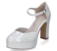 Tamaris Donna 1-1-24417-41, Scarpe décolleté, Ivory Brevetto, 40 EU
