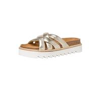 Tamaris Donna 1-1-27402-20, Pantofole, Oro Chiaro, 39 EU