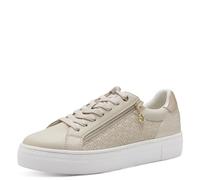 Tamaris Donna 1-23313-41, Scarpe da Ginnastica, Panna Ivory Gold, 36 EU