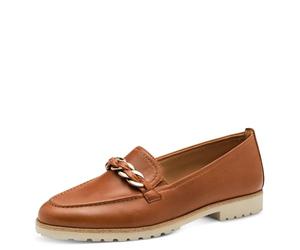 Tamaris Donna 1-24200-42, Mocassino, Cognac Leather, 43 EU