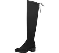 Tamaris Donna 1-25546-43, Stivale sopra Il Ginocchio, Nero, 40 EU