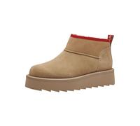Tamaris Donna Warmfutter Stiefel Leder Wechselfußbett, Camel, 38 EU