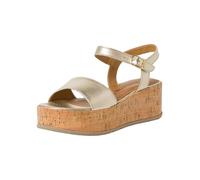 Tamaris Donna 1-28020-42, Sandali con Zeppa, Light Gold Met, 37 EU