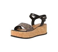 Tamaris Donna 1-28020-42, Sandali con Zeppa, Pettine Nero, 37 EU