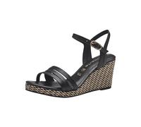 Tamaris Donna 1-28046-42, Sandali con Zeppa, Nero, 41 EU