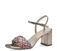 Tamaris Donna 1-28055-42, Sandali con Tacco, Multicolore, 38 EU