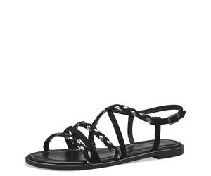 Tamaris Donna 1-28101-42, Sandali Bassi, Nero, 36 EU
