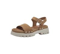 Tamaris Donna 1-28230-42, Sandali Bassi, Marrone Chiaro, 38 EU