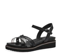 Tamaris Donna 1-28255-42, Sandali Bassi, Nero, 36 EU