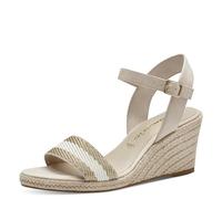 Tamaris Donna 1-28329-42, Sandali con Zeppa, Beige, 35 EU