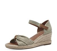 Tamaris Donna 1-28357-42, Sandali con Zeppa, Naturale, 37 EU