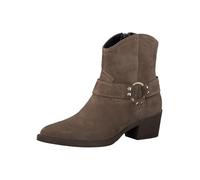 Tamaris Donna Absatzstiefelette Leder Blockabsatz Bequem, Brown, 36 EU