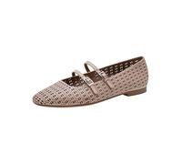 Tamaris Donna ballerina con cinturino pelle piatta beige 36 EU