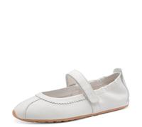 Tamaris Donna ballerina con cinturino pelle piatta bianco 42 EU
