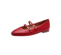 Tamaris Donna ballerina con cinturino pelle piatta rosso 40 EU