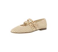 Tamaris Donna ballerina con cinturino piatta beige 41 EU