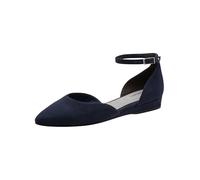 Tamaris Donna ballerina con cinturino piatta blu 40 EU