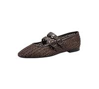 Tamaris Donna ballerina con cinturino piatta marrone 40 EU