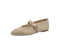 Tamaris Donna ballerina con cinturino piatta metallico 40 EU