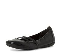 Tamaris Donna ballerina con cinturino piatta nero 39 EU