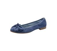 Tamaris Donna ballerina pelle piatta blu 38 EU
