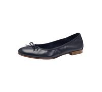 Tamaris Donna Ballerina Pelle Piatta Blu 39 EU