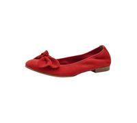 Tamaris Donna ballerina pelle piatta rosso 39 EU