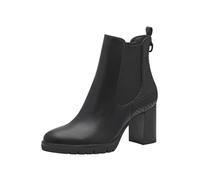 Tamaris Donna Chelsea Blockabsatz Vegan, Black/Structure, 40 EU