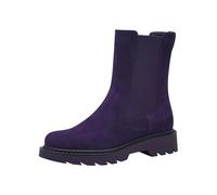 Tamaris Donna Chelsea Leder Bequem, Purple, 38 EU