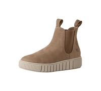 Tamaris Donna Chelsea Leder Wechselfußbett, Taupe, 38 EU