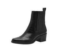 Tamaris Donna Chelsea Vegan, Black Croco, 36 EU