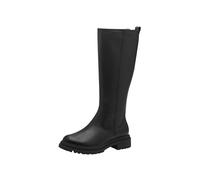 Tamaris Donna Langschaft-Stiefel Bequem, Black, 39 EU