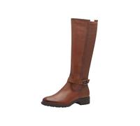 Tamaris Donna Langschaft-Stiefel Bequem, Cognac, 39 EU