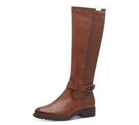 Tamaris Donna Langschaft-Stiefel Bequem, Cognac, 41 EU