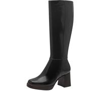 Tamaris Donna Langschaft-Stiefel Vegan, Black, 36 EU