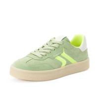 Tamaris Donna Low 1-23723-44 Sneaker, Sage/Neon, 41 EU