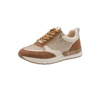 Tamaris Donna Low 1-23732-41 - Sneaker Cognac Comb, 39 EU