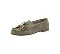 Tamaris Donna Mocassino basso Pelle verde 39 EU