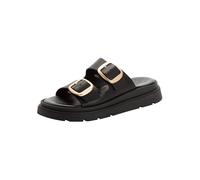 Tamaris Donna 1-27239-42 Sandali con zeppa, Nero in pelle., 42 EU