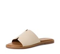Tamaris Donna pantolette in pelle piatte beige 38 EU