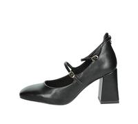 Tamaris Donna Pumps Blockabsatz Vegan, Black Matt, 37 EU