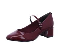 Tamaris Donna Pumps Blockabsatz Vegan, Merlot, 40 EU