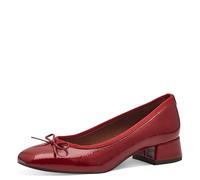 Tamaris Donna Pumps Blockabsatz Vegan, Red, 37 EU