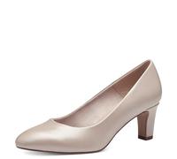 Tamaris Donna Pumps Blockabsatz Vegan, Rose Pearl, 38 EU