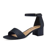 Tamaris Donna Sandal Heel Synthetik, Navy Glam, 41 EU