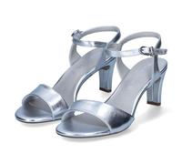 Tamaris Donna Sandal Heel Synthetik, Silver, 37 EU