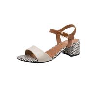 Sandali trotteur con tacco Bianco 38