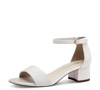 Tamaris Donna 1-28295-42, Sandali Donna, 172 White Glam, 37 EU